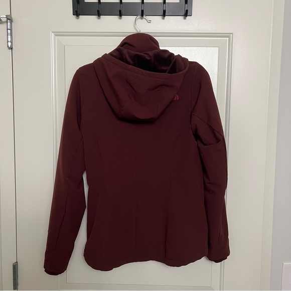 North Face Soft Shelled Zip Up Hoodie Jacket - Picture 7 of 11